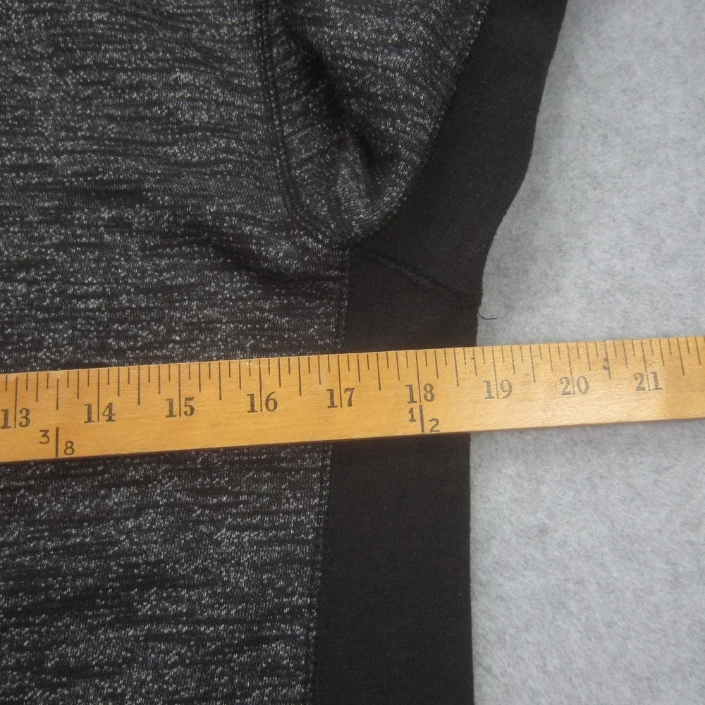 Kimes Ranch Jacket Womens Medium Black Space Dye Full Zip Hoodie Horn Logo‎ Slim - Picture 12 of 16